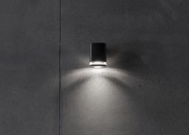 Kanlux Außenleuchte Wandleuchte ZEVI W EL 1GU10 G graphit 1 x GU10