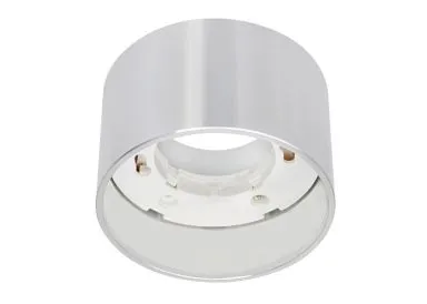 Aluminium Aufbaustrahler Alu silber GX53