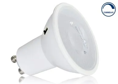 GU10 LED Leuchtmittel 4,8 Watt CCT mit Linsenglas 230V dimmbar