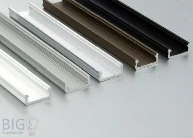 Aluminium Profil Aufputz NTD flach für LED Streifen