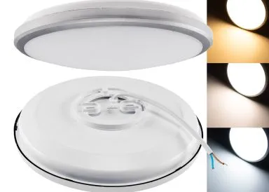 LED Deckenleuchte Acronica 18 CCT Ø 27cm, 18W, 1700lm, IP40