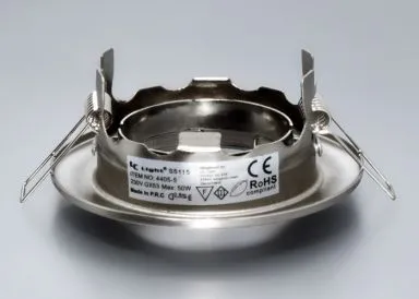 Einbaurahmen aus Metall - Rund