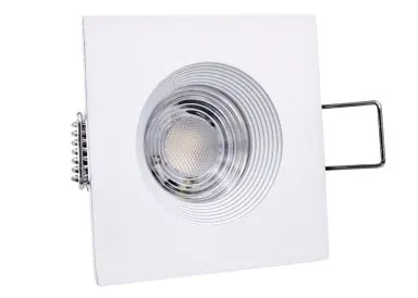 LED Line Einbaustrahler MR11 Aluminium weiß eckig