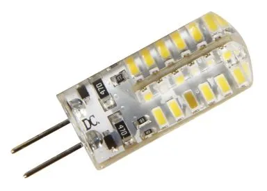MCShine SMD LED Birne G4 2 Watt 12 V für jeden Trafo Silikon ummantelt
