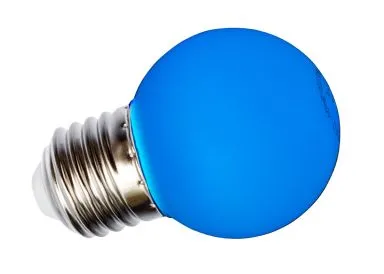McShine LED Tropfenlampe Blau E27 1W 230V
