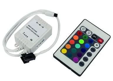 Nextec LED Streifen Mini RGB Controller mit IR Fernbedienung
