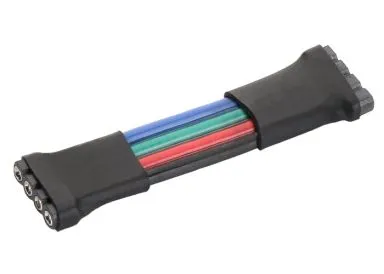 Stripes 4-Pin Stecksystem Eckkabel