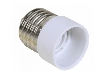 Hochvolt Leuchtmitteladapter E27 auf E14