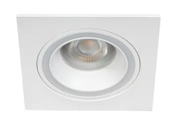 Kanlux Einbaustrahler Deckenleuchte Downlight FELINE DSL W-W weiß matt eckig...