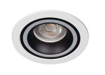 Kanlux Einbaustrahler Deckenleuchte Downlight FELINE DSO B-W weiß schwarz...