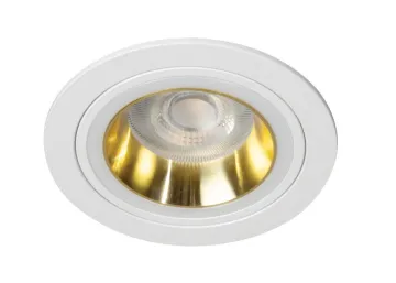 Kanlux Einbaustrahler Deckenleuchte Downlight FELINE DSO G-W weiß matt gold...