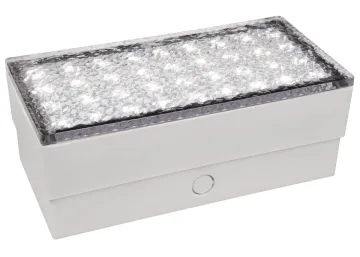 LED-Bodenleuchte McShine Pflasterstein 20x10x7cm, IP65, 230V