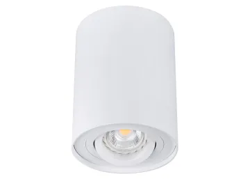 Kanlux Aluminium Aufbaustrahler weiß matt BORD DLP-50 eine Lichtquelle