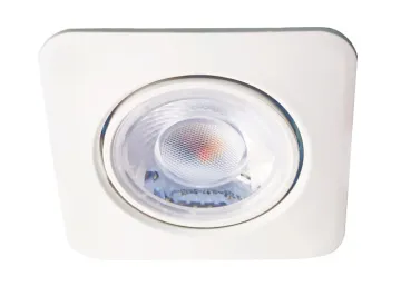 Bioledex DEKTO LED Einbauspot 8W 38° schwenkbar IP44 eckig