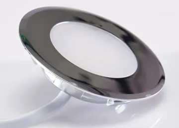 LED-Einbauleuchte EBL-HV65w, silber 2 Watt, 230V, 230Lm neutralweiss