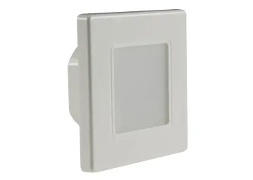 LED Wand-Einbauleuchte EBL 86 2,5W, 3000k, warmweiß, Rahmen cremeweiß