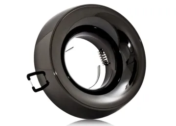 Kanlux Einbaustrahler ELNIS L A Anthrazit Grau Glänzend Aluminium