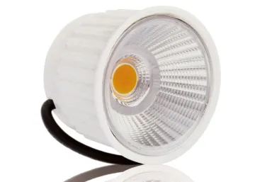 Flat LED Modul 6,5W Dimmbar Keramik 50mm Klarglas COB