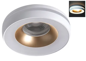 Kanlux Deckenleuchte Einbau Downlight ELICEO DSO W/G weiss gold rund
