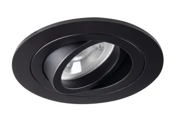 Kanlux Deckenleuchte SEIDY CT-DTO50-B/M Einbau schwenkbar schwarz matt