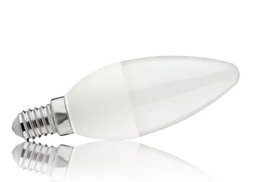 KANLUX LED-Leuchtmittel IQ-LED C35 E14 3,4 Watt Milchglas warmweiss