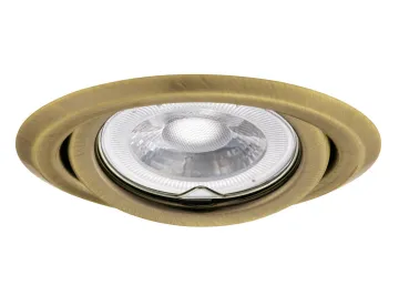 Kanlux Einbau Downlight ARGUS II CT-2115-BR/M altmessing rund
