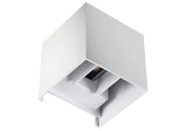 Kanlux Aluminium UP/Down REKA 7W IP54 weiss eckig Abstrahlwinkel einstellbar