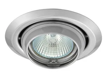 Deckeneinbauleuchte Kanlux Argus chrom rund Einbaustrahler