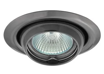 Deckeneinbauleuchte Kanlux Argus graphit rund Einbaustrahler