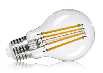 Kanlux Premium XLED E27 COG Filament LED Birne 8 Watt Echtglas