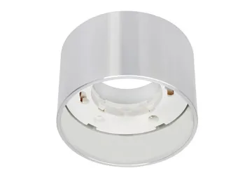 Aluminium Aufbaustrahler Alu silber GX53