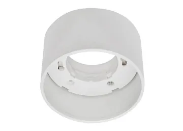 Aluminium Aufbaustrahler Sandweiß - weiß matt GX53