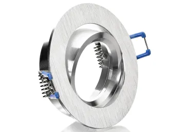 Einbaurahmen Pures Alu rund Glanz-Matt