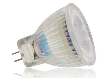 MC Shine Glas LED Spot MR11 G4 3W 250Lm 12V