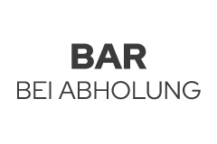 Zahlungsart Barzahlung